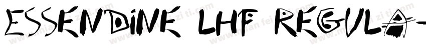 Essendine LHF Regula字体转换